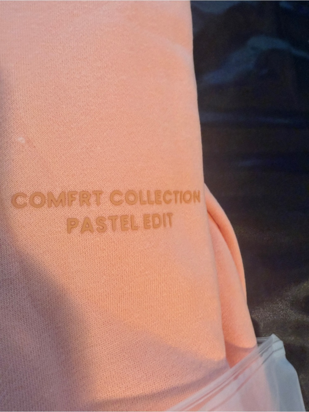 Comfort Collection Pastel Edit Men’s Peach Crewneck Sweatshirt